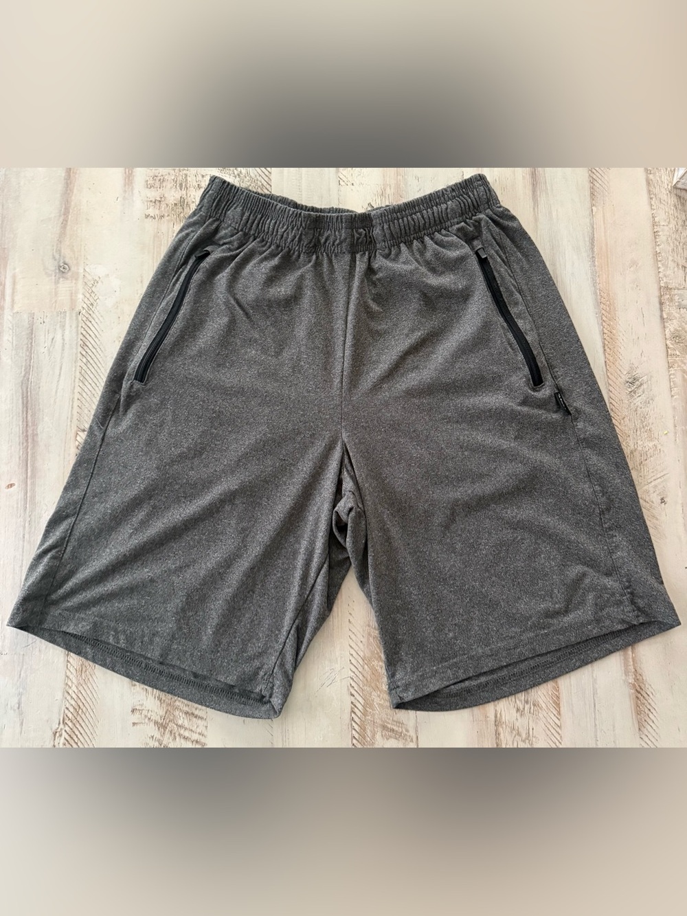 Men's Athletic Drawstring Shorts - Gray